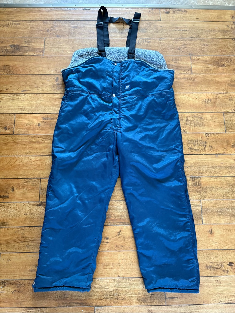Helly Hansen bibs snow pants work wear high pile lined men’s XXL